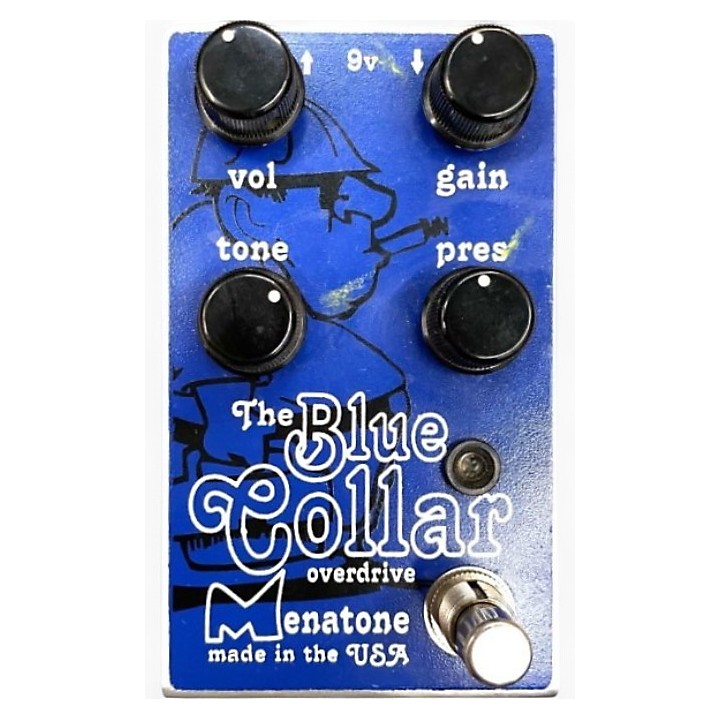 Used Menatone The Blue Collar Overdrive Effect Pedal | Guitar Center