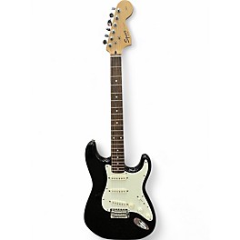 Used Squier Affinity Stratocaster Black Solid Body Electric Guitar