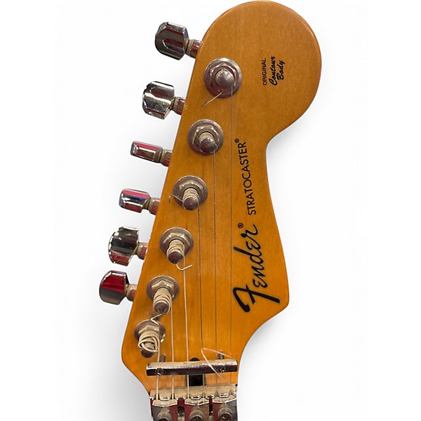 Used 2009 Fender Standard Stratocaster HSSFR 3 Color Sunburst Solid Body Electric Guitar