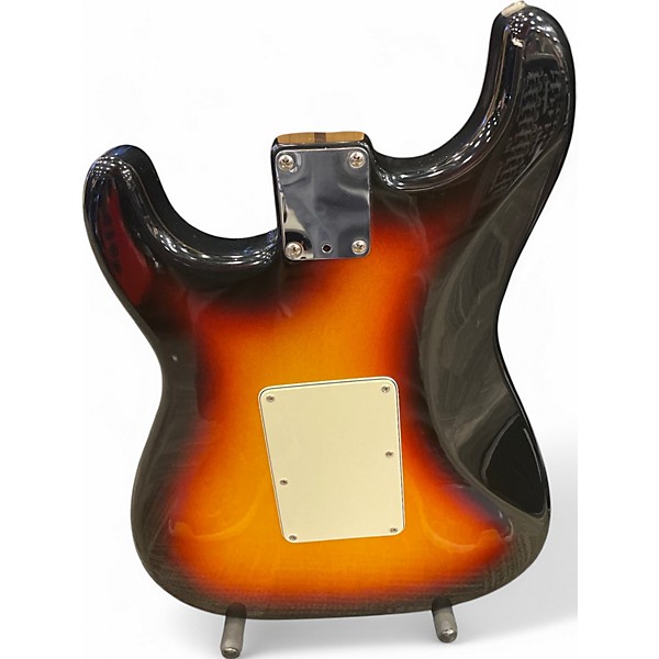 Used 2009 Fender Standard Stratocaster HSSFR 3 Color Sunburst Solid Body Electric Guitar