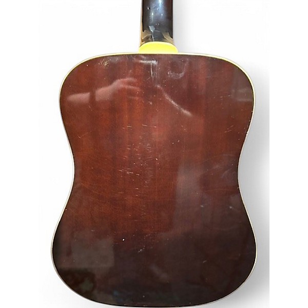 Vintage 1974 Guild D140 Tobacco Burst Acoustic Guitar
