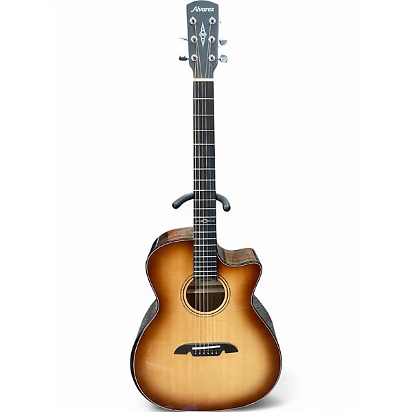 Used Alvarez AGPF700CE 2 Color Sunburst Acoustic Electric Guitar
