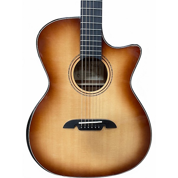 Used Alvarez AGPF700CE 2 Color Sunburst Acoustic Electric Guitar
