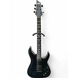 Used Schecter Guitar Research C-1 S HT SLS Elite EVIL TWIN Satin Black Solid Body Electric Guitar
