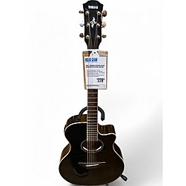 Used Yamaha APX600 Black Acoustic Electric Guitar