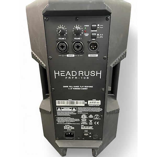 Used HeadRush FRFR-108 Powered Speaker
