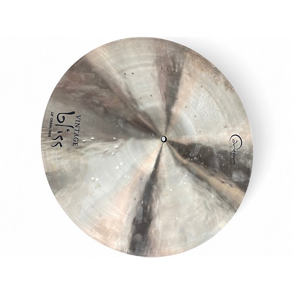 Used Dream 18in bliss vintage crash ride Cymbal