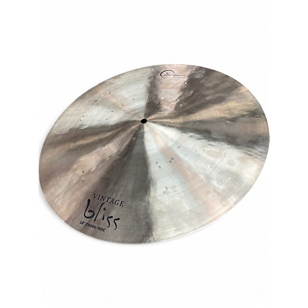 Used Dream 18in bliss vintage crash ride Cymbal