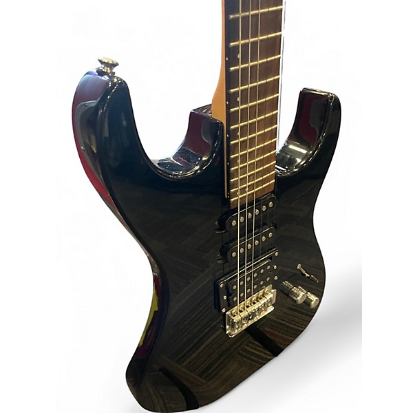 Used Washburn X SERIES HSS Black Solid Body Electric Guitar