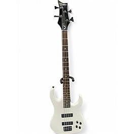 Used Dean Edge 10 Classic White Electric Bass Guitar