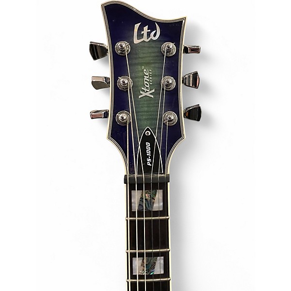 Used ESP X-Tone PS 1000 Violet Shadow Hollow Body Electric Guitar