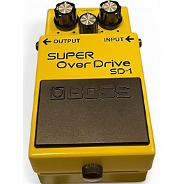 Used BOSS SD1 Super Overdrive Effect Pedal