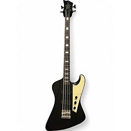 Used DBZ Guitars HAILFIRE Black Electric Bass Guitar