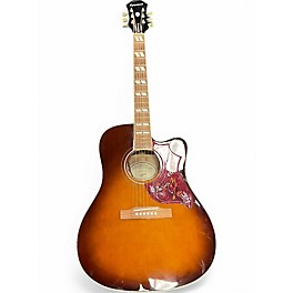 Used Epiphone Hummingbird Pro Tobacco Burst Acoustic Electric Guitar