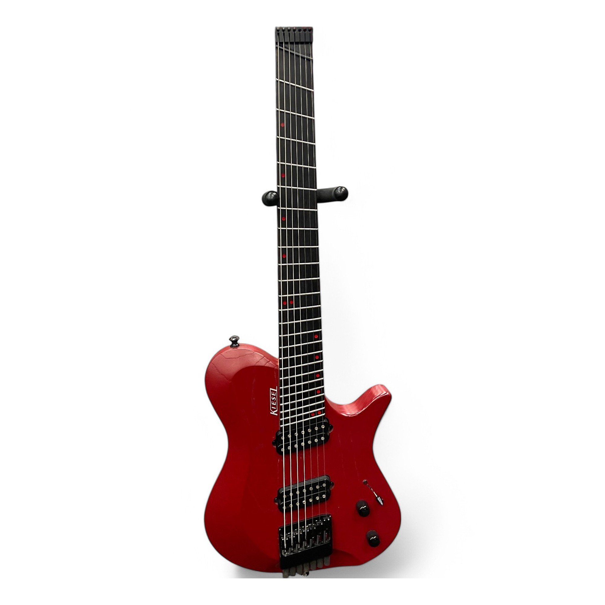 Used Kiesel Zeus 7 Red Solid Body Electric Guitar Red | Guitar Center