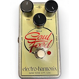 Used Electro-Harmonix Soul Food Overdrive Effect Pedal