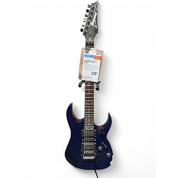 Used Ibanez RG470 Blue Solid Body Electric Guitar