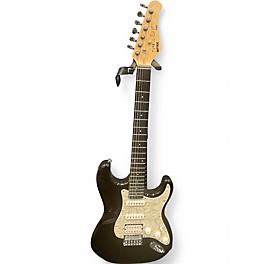 Used Fretlight 400 Series Black Solid Body Electric Guitar