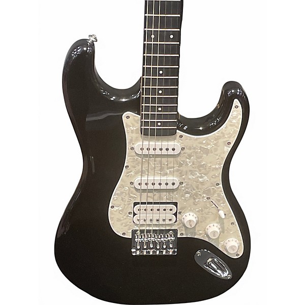 Used Fretlight 400 Series Black Solid Body Electric Guitar