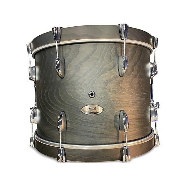 Used Pearl 5 Piece Session Studio Select Black Satin Ash Drum Kit