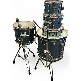 Used Gretsch Drums 5 Piece Energy BLUE SPARKLE Drum Kit