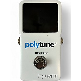Used TC Electronic Polytune 3 Tuner Tuner Pedal