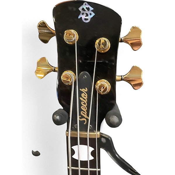 Used Spector Euro4 LT Tiger Eye Electric Bass Guitar