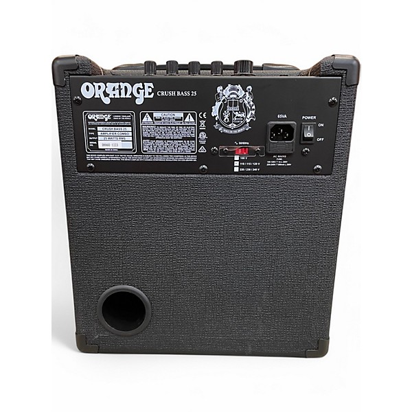 Used Orange Crush Bass 25 Bass Combo Amp