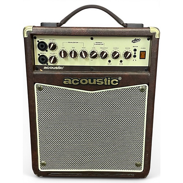 Used Acoustic A20 20W Acoustic Guitar Combo Amp