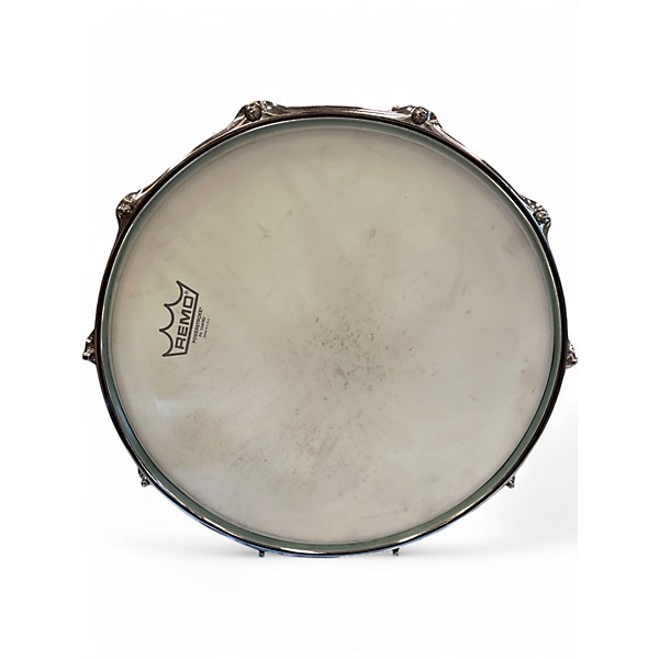 Used DW 14X6.5 Design Series Acrylic Snare SEA GLASS Drum