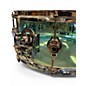 Used DW 14X6.5 Design Series Acrylic Snare SEA GLASS Drum