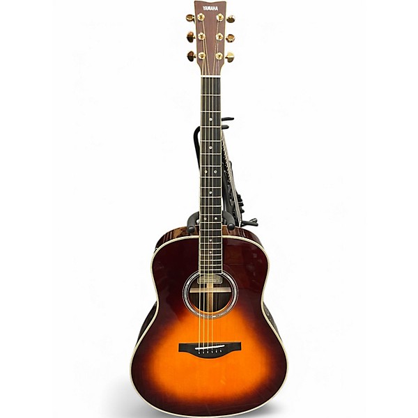 Used Yamaha LLTA Tobacco Sunburst Acoustic Electric Guitar,Specials : American Fashion Style Bags On Sale