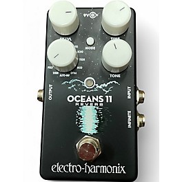 Used Electro-Harmonix Oceans 11  Reverb Effect Pedal