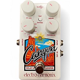 Used Electro-Harmonix Canyon Delay and Looper Effect Pedal