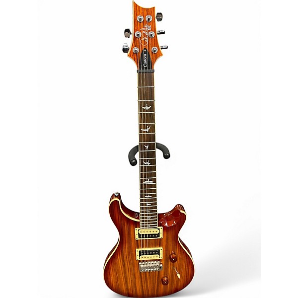 Used PRS SE Custom 24 Exotic Zebrawood Vintage Sunburst Solid Body Electric Guitar,Specials : American Fashion Style Bags On Sale