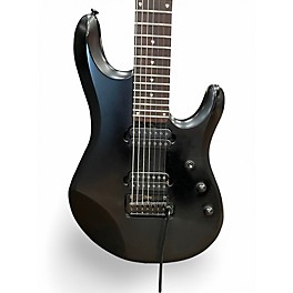 Used Sterling by Music Man John Petrucci JP157 7 String Black Solid Body Electric Guitar