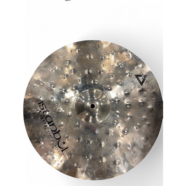 Used Istanbul Agop 17in Xist brilliant dark hats Cymbal