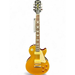 Used Epiphone Les Paul 1956 Gold Top P90S Gold Top Solid Body Electric Guitar