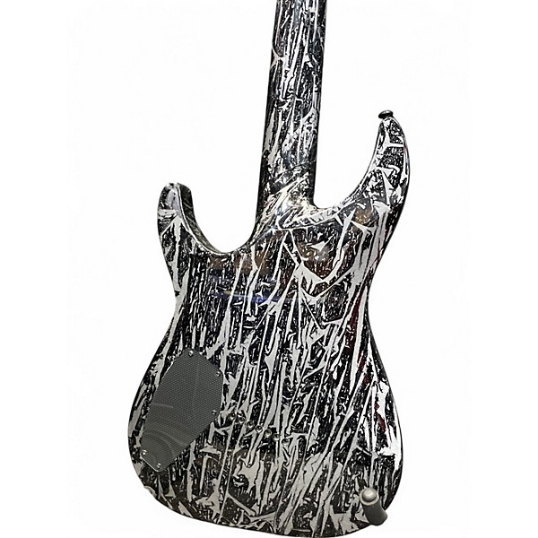 Used Schecter Guitar Research C7 Silver Mountain Silver Mountain Solid Body Electric Guitar