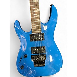 Used Jackson JS32 Dinky Left Handed Blue Electric Guitar