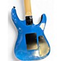 Used Jackson JS32 Dinky Left Handed Blue Electric Guitar