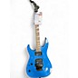 Used Jackson JS32 Dinky Left Handed Blue Electric Guitar