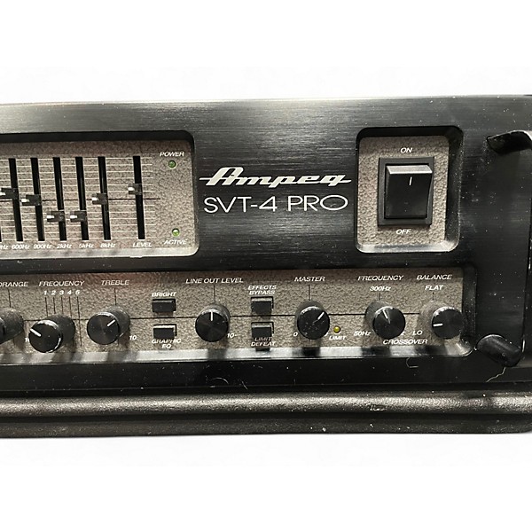 Used Ampeg SVT4PRO 1200W / 1600W Bass Amp Head