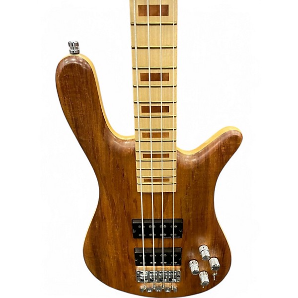 Used 2011 Warwick Streamer LX 4 String LTD Natural Electric Bass Guitar