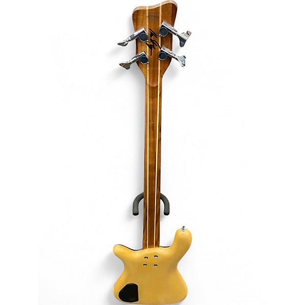 Used 2011 Warwick Streamer LX 4 String LTD Natural Electric Bass Guitar