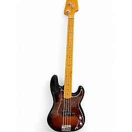 Used 2023 Fender American Professional II Precision Bass 2 Tone Sunburst Electric Bass Guitar
