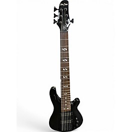 Used Harley Benton B650 Black Electric Bass Guitar