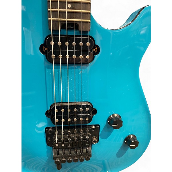 Used EVH Wolfgang Special Miami Blue Solid Body Electric Guitar