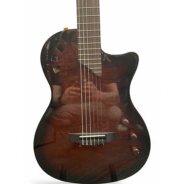 Used Cordoba Stage edgeburst Classical Acoustic Electric Guitar