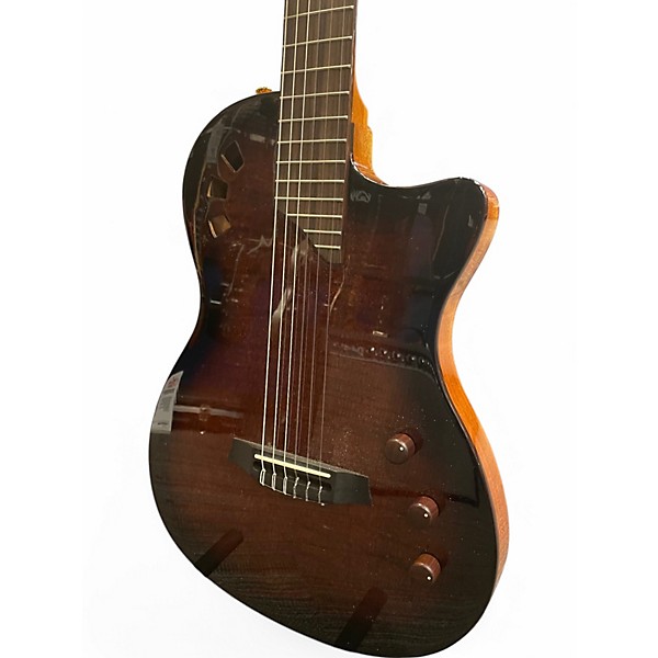 Used Cordoba Stage edgeburst Classical Acoustic Electric Guitar